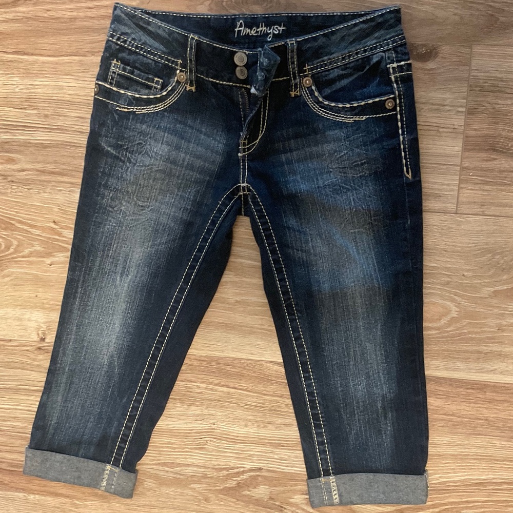 Denim Capris Jeans